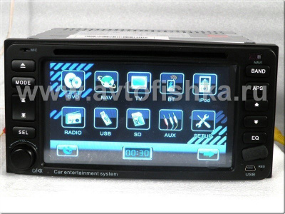 Toyota Highlander Fortuner (-06), Vios (03-07), Raum NCZ20, NCZ25a (03-) автомагнитола, головное устройство с GPS навигацией, TV