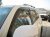 Nissan Almera Classic (06-) дефлекторы боковых окон темные, ветровики, комплект 4 шт.